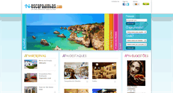 Desktop Screenshot of nescapadinhas.com